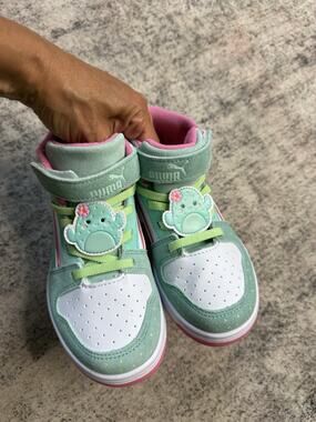 PUMA Squishmallows Rebound Layup Graciela Mid Top Girls Sneakers Sz 12.5